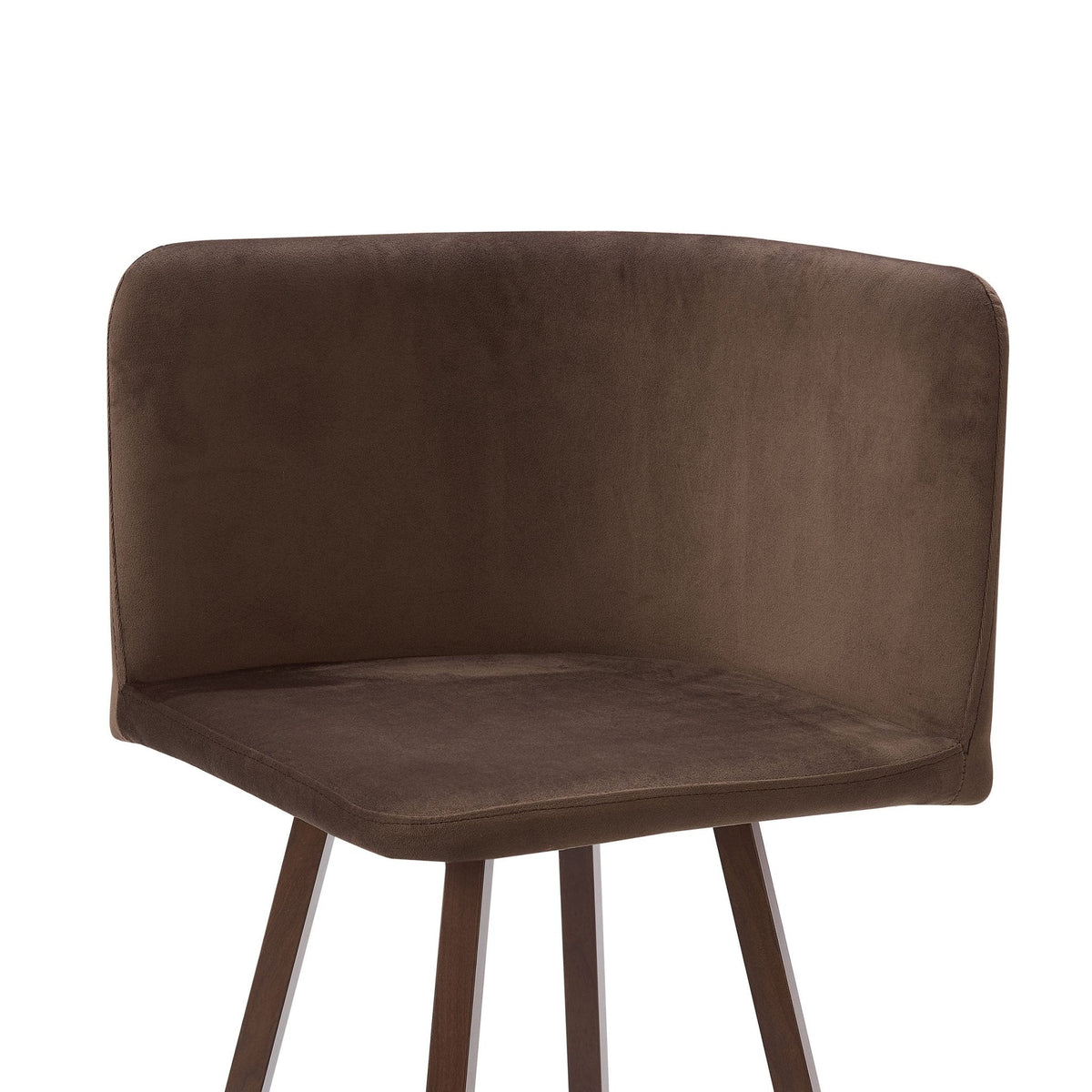 Ava Space Saver 4 Seater Dining Table and Chairs - Cappuccino — view 9