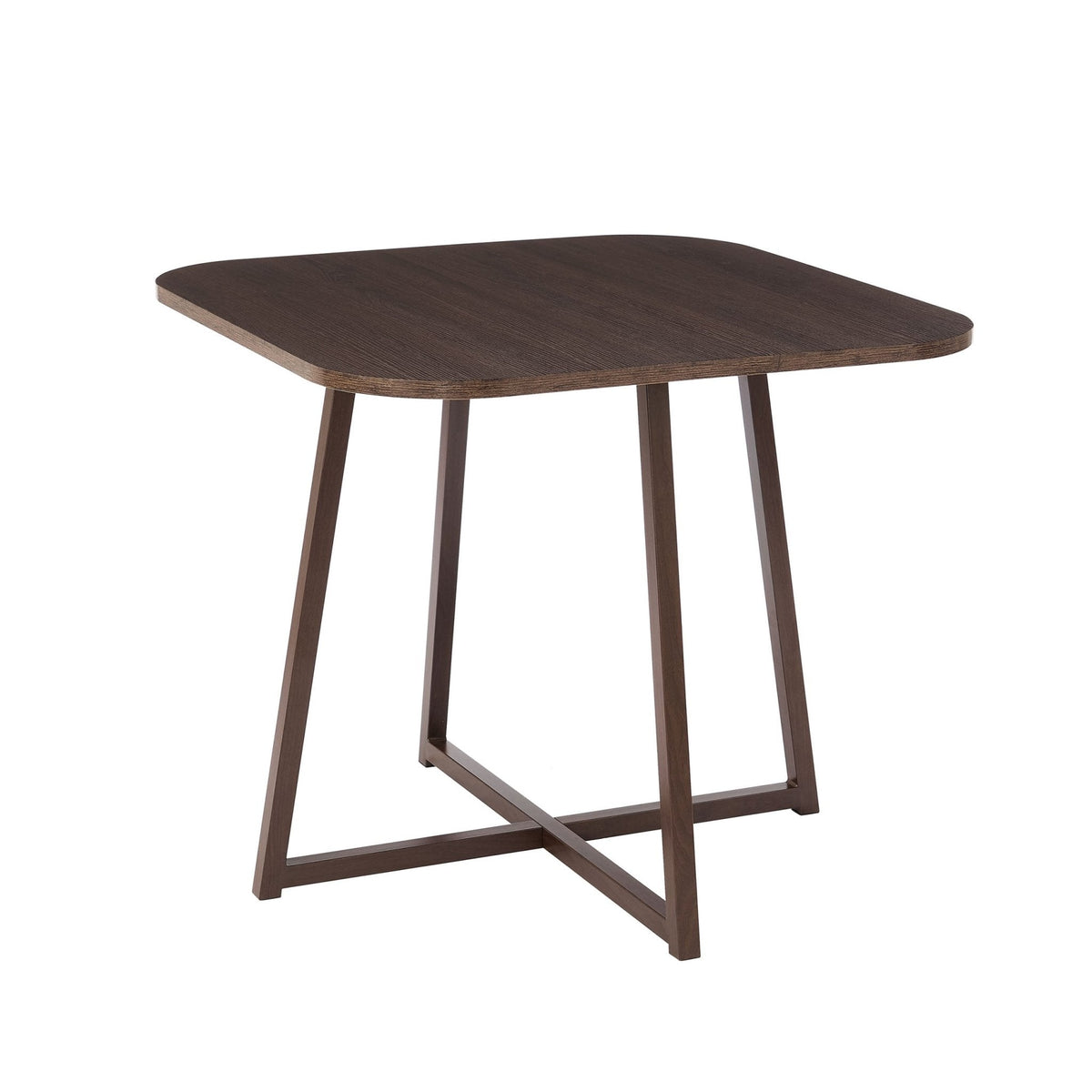 Ava Space Saver 4 Seater Dining Table and Chairs - Cappuccino — view 5