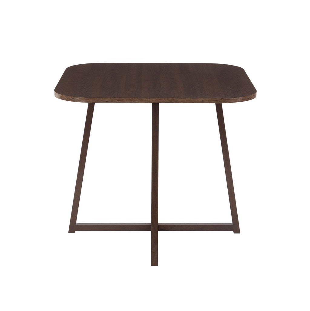 Ava Space Saver 4 Seater Dining Table and Chairs - Cappuccino — view 4