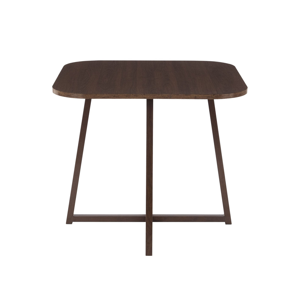 Ava Space Saver 4 Seater Dining Table and Chairs - Cappuccino — view 4