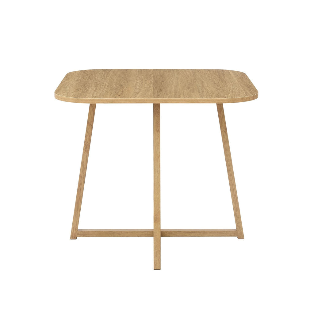 Ava Space Saver 4 Seater Dining Table and Chairs - Mushroom — view 7