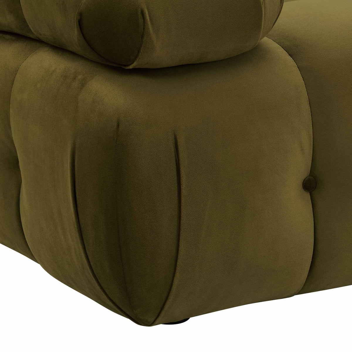 Bondi 3 Seater Sofa - Rich Green — view 8