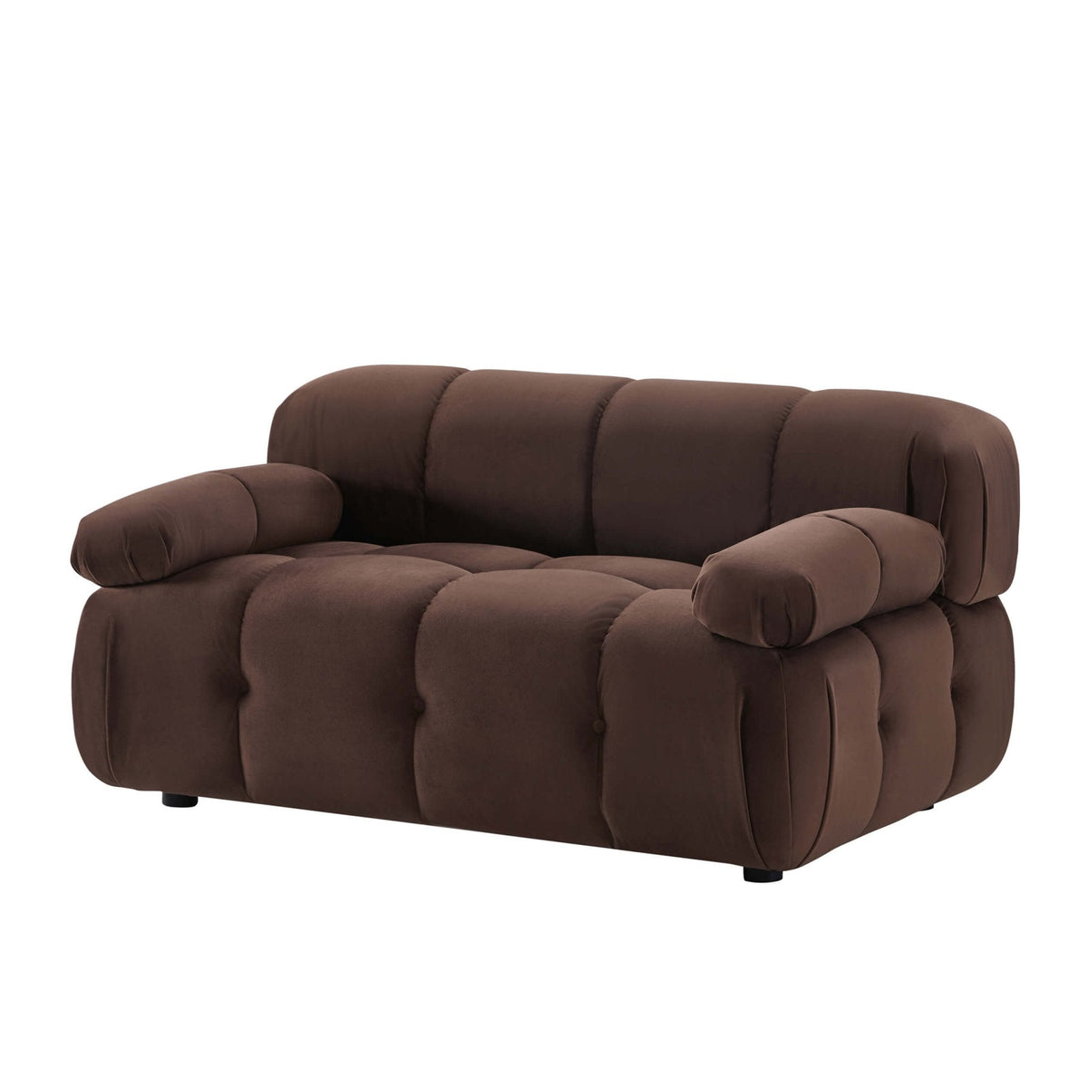 Bondi Compact 2 Seater Sofa - Cappuccino — view 3