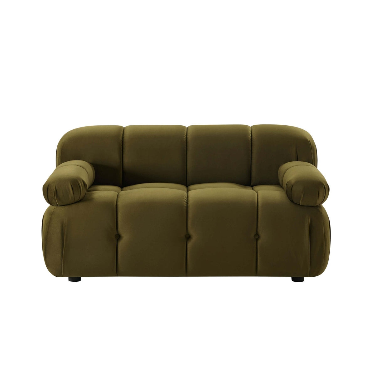 Bondi Compact 2 Seater Sofa - Rich Green — view 5