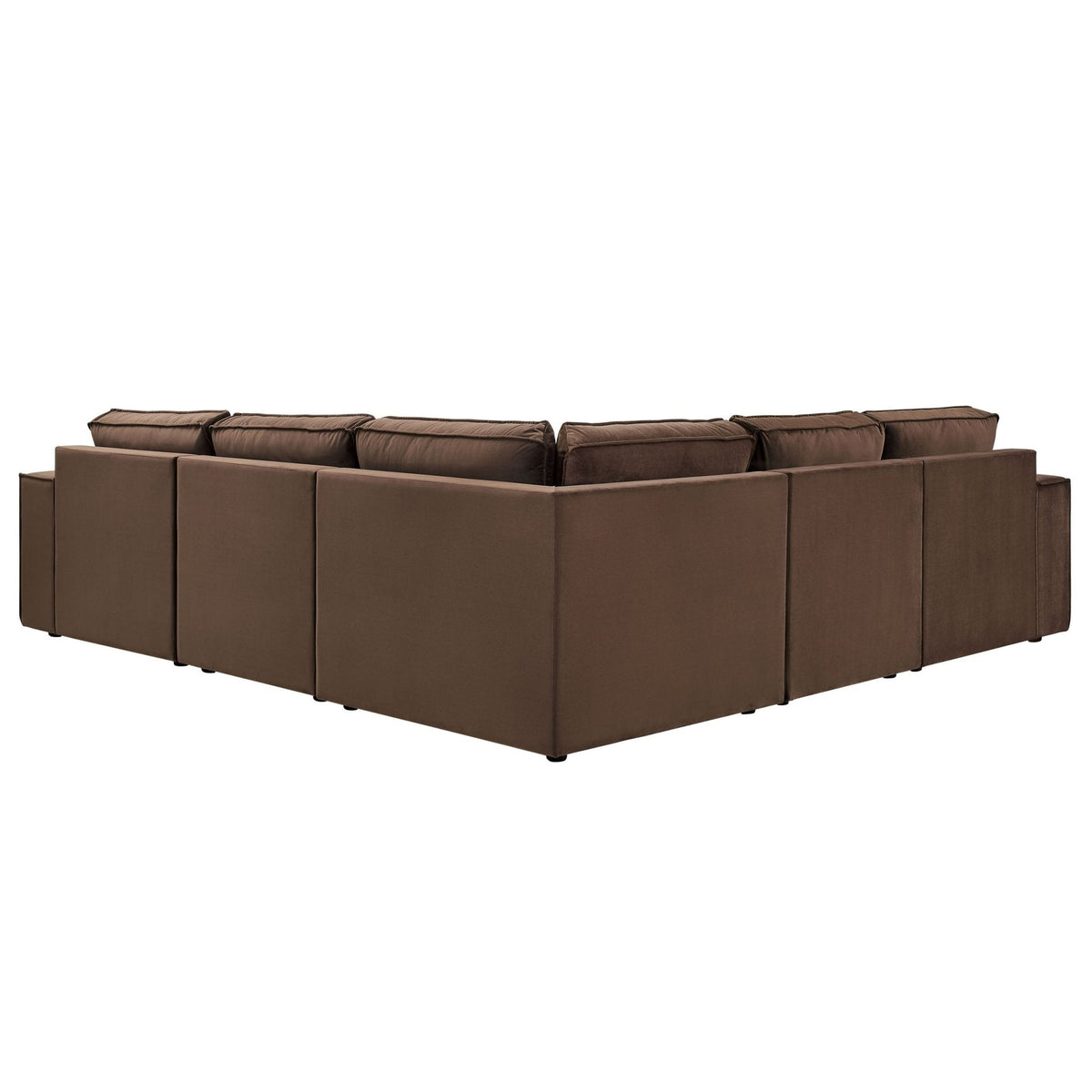 Brooklyn Large Right Hand Corner Sofa - Cappuccino — view 5