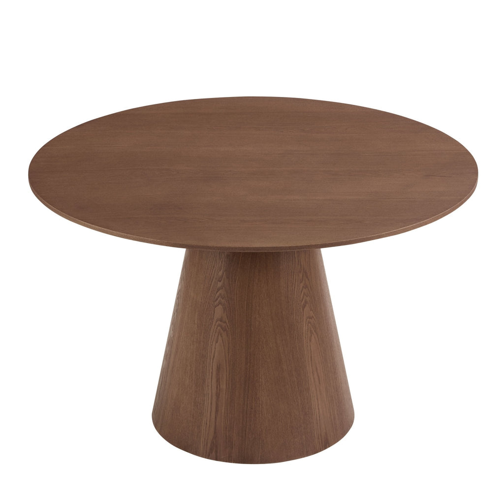 Cassie 4-6 Seater Dining Table - Mid Wood — view 2