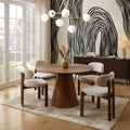 Cassie 4-6 Seater Dining Table - Mid Wood — sofa from 2nd Time Around