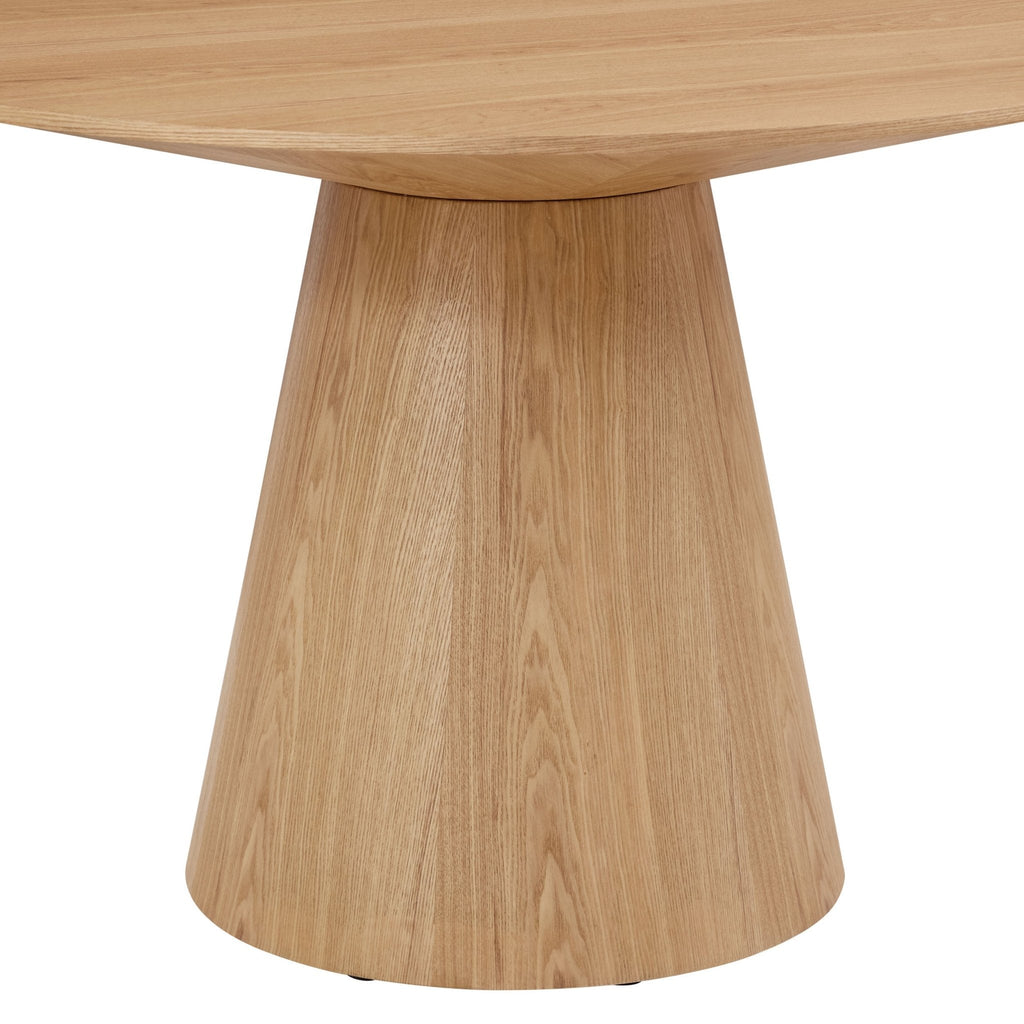 Cassie 4-6 Seater Dining Table - Natural Wood — view 4