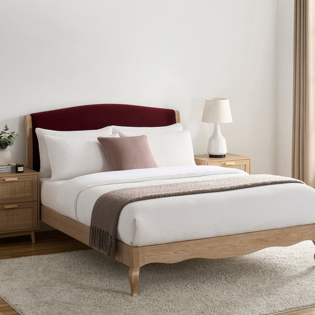 Chambery Bed Frame - Berry — bed frame from 2nd Time Around