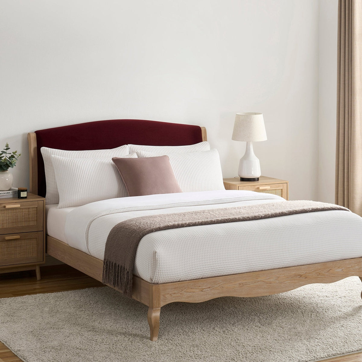 Chambery Bed Frame - Berry — bed frame from 2nd Time Around