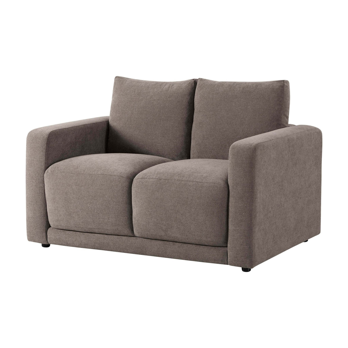 Chicago Compact 2 Seater Sofa - Chenille Mushroom — view 3