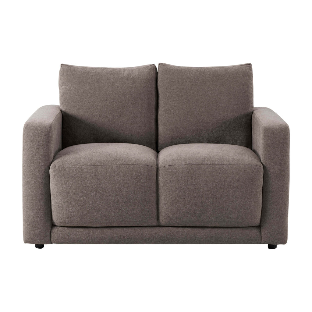 Chicago Compact 2 Seater Sofa - Chenille Mushroom — view 4