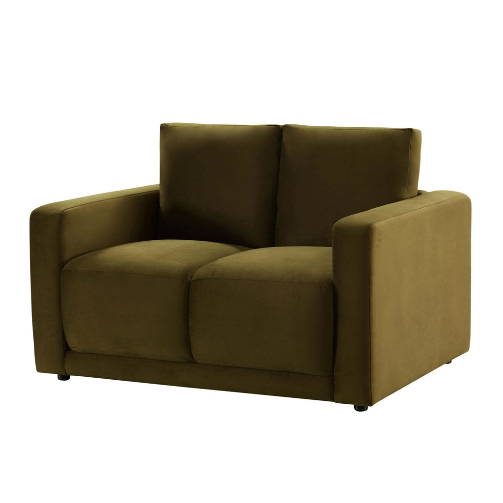 Chicago Compact 2 Seater Sofa - Rich Green — view 4