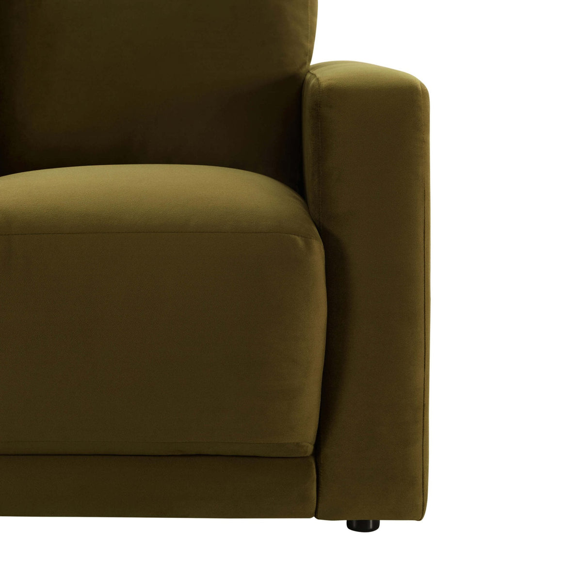 Chicago Compact 2 Seater Sofa - Rich Green — view 7