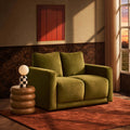 Chicago Compact 2 Seater Sofa - Rich Green — sofa from 2nd Time Around
