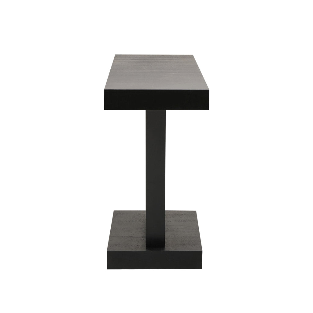Elina Console Table - Black Wood — view 4