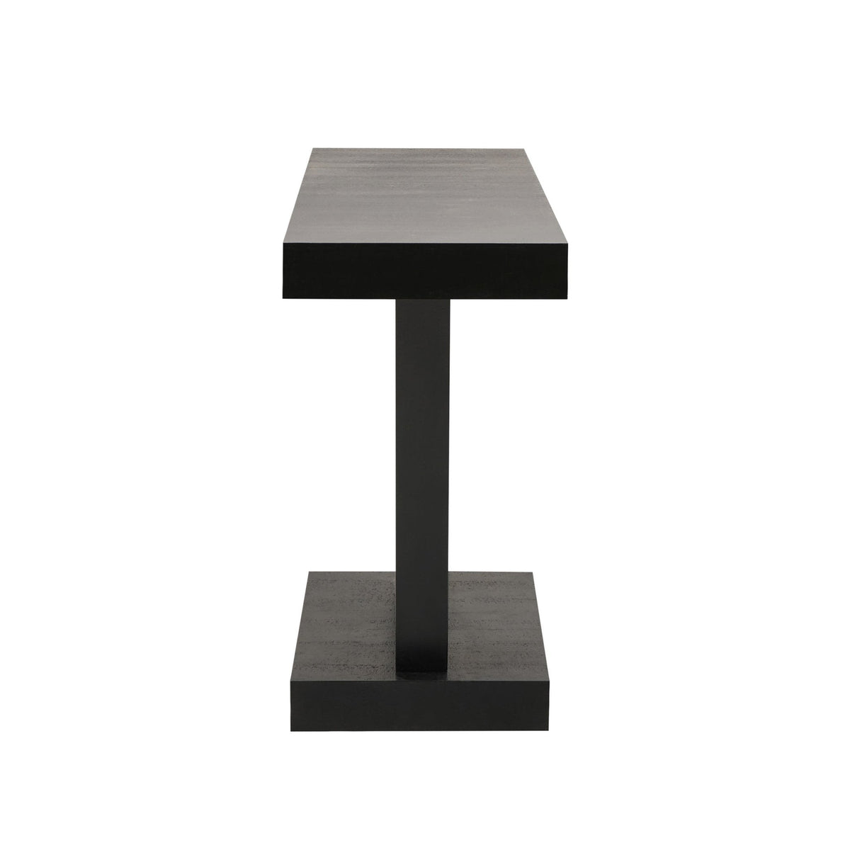 Elina Console Table - Black Wood — view 4