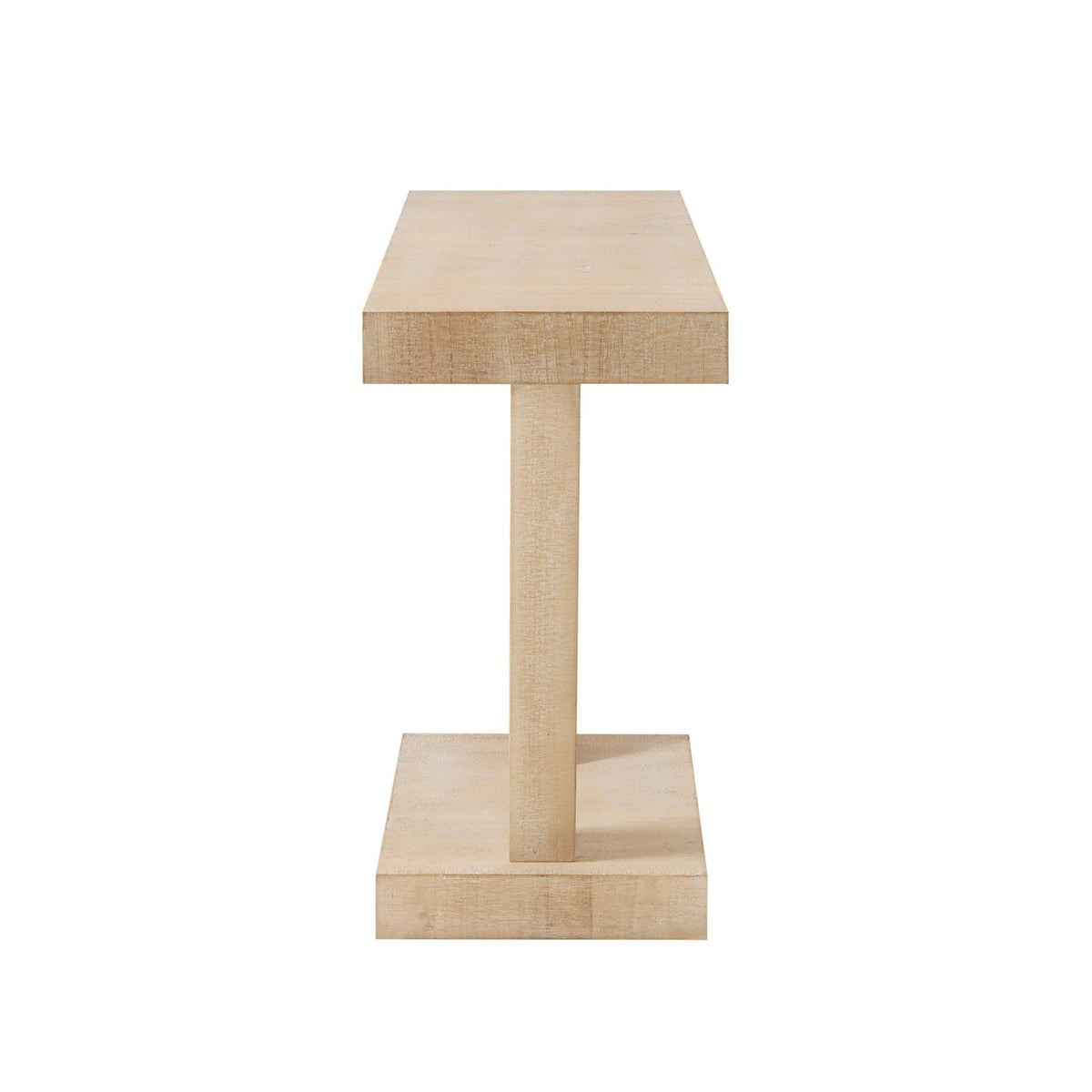 Elina Console Table - Washed Wood — view 4