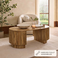 Finley Mango Wood Coffee Table - Natural — coffee table from 2nd Time Around