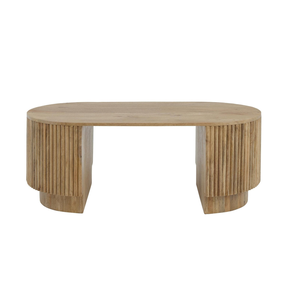 Finley Mango Wood Coffee Table - Natural — view 4