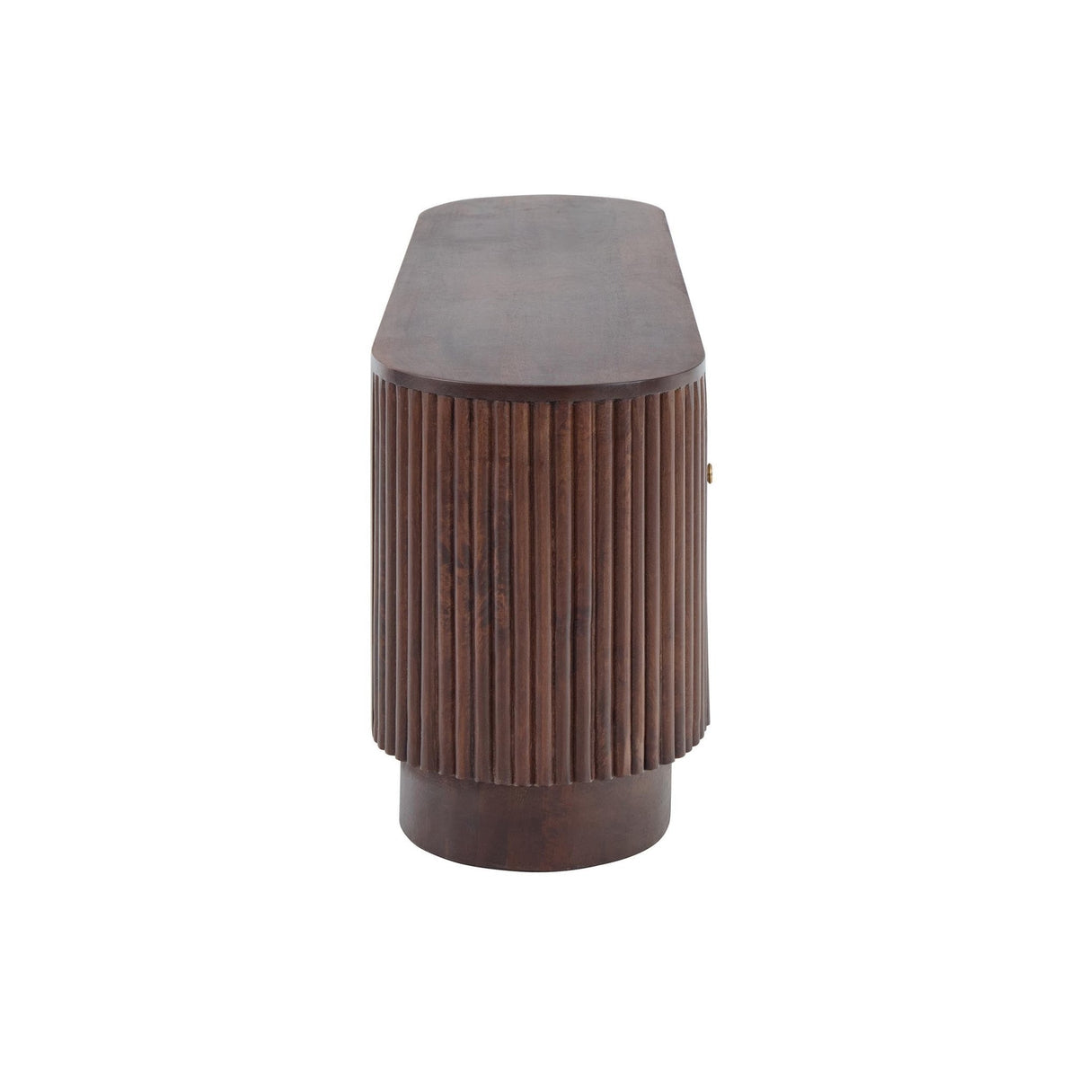Finley Mango Wood Coffee Table - Walnut — view 6