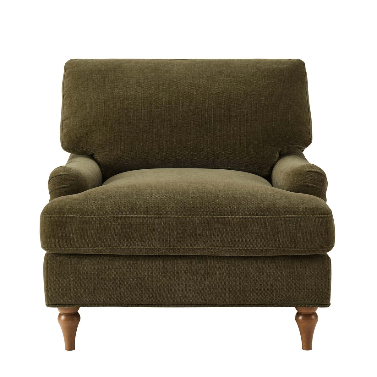 Hampshire Armchair - Chenille Olive — view 4