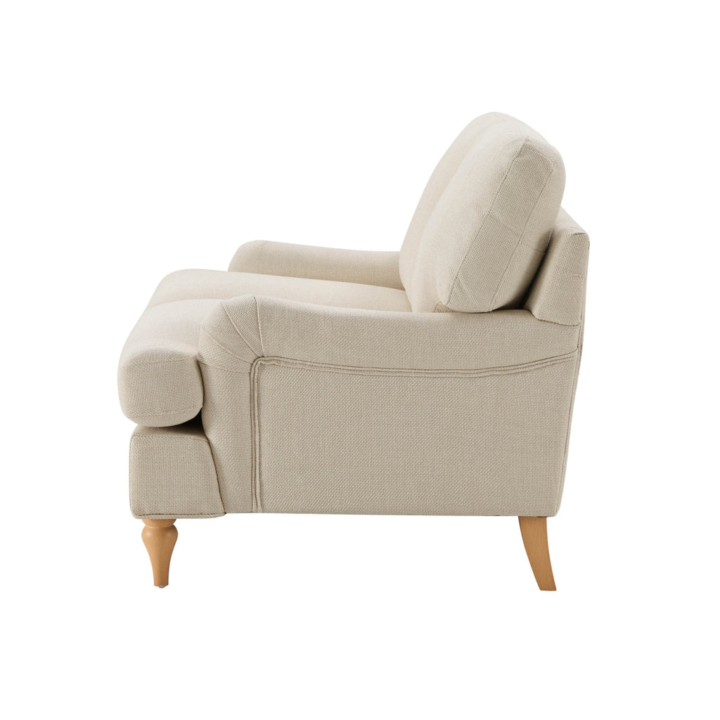 Hampshire Compact 2 Seater Sofa - Beige — view 5