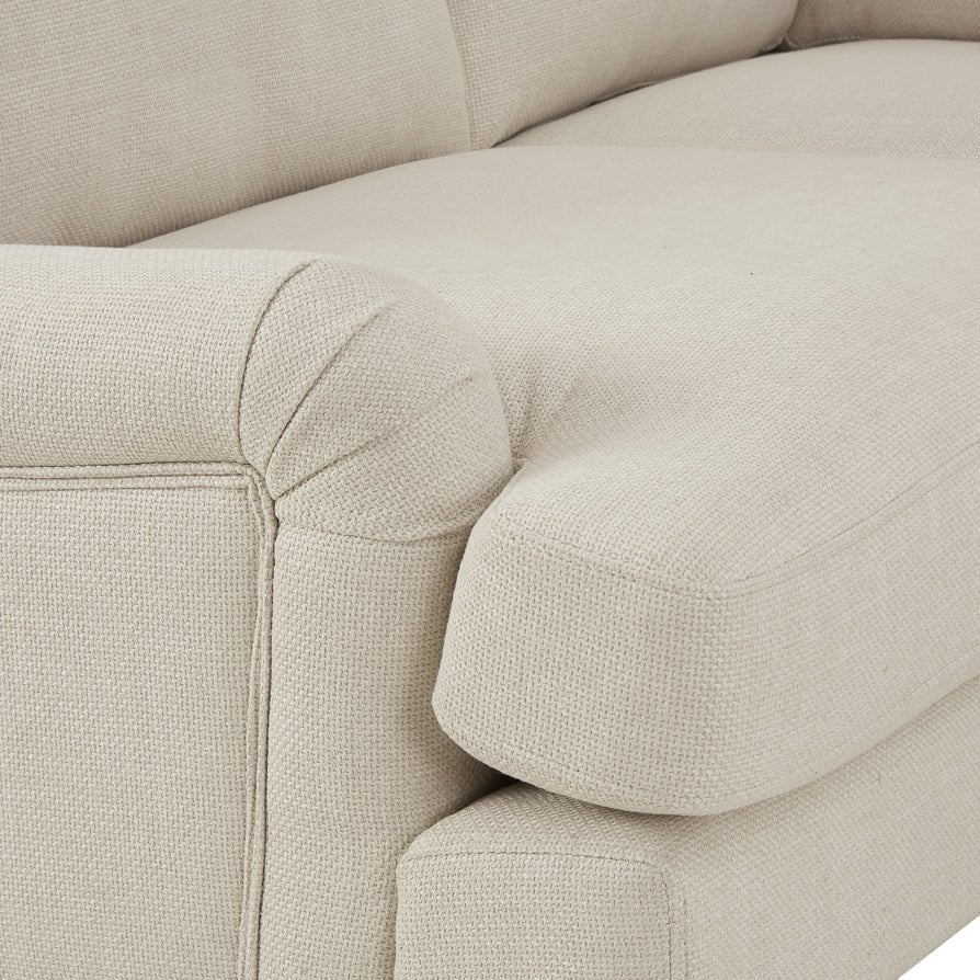 Hampshire Right Hand Chaise Sofa - Beige — view 6