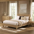 Hattie Bed Frame - Light Wood — bed frame from 2nd Time Around