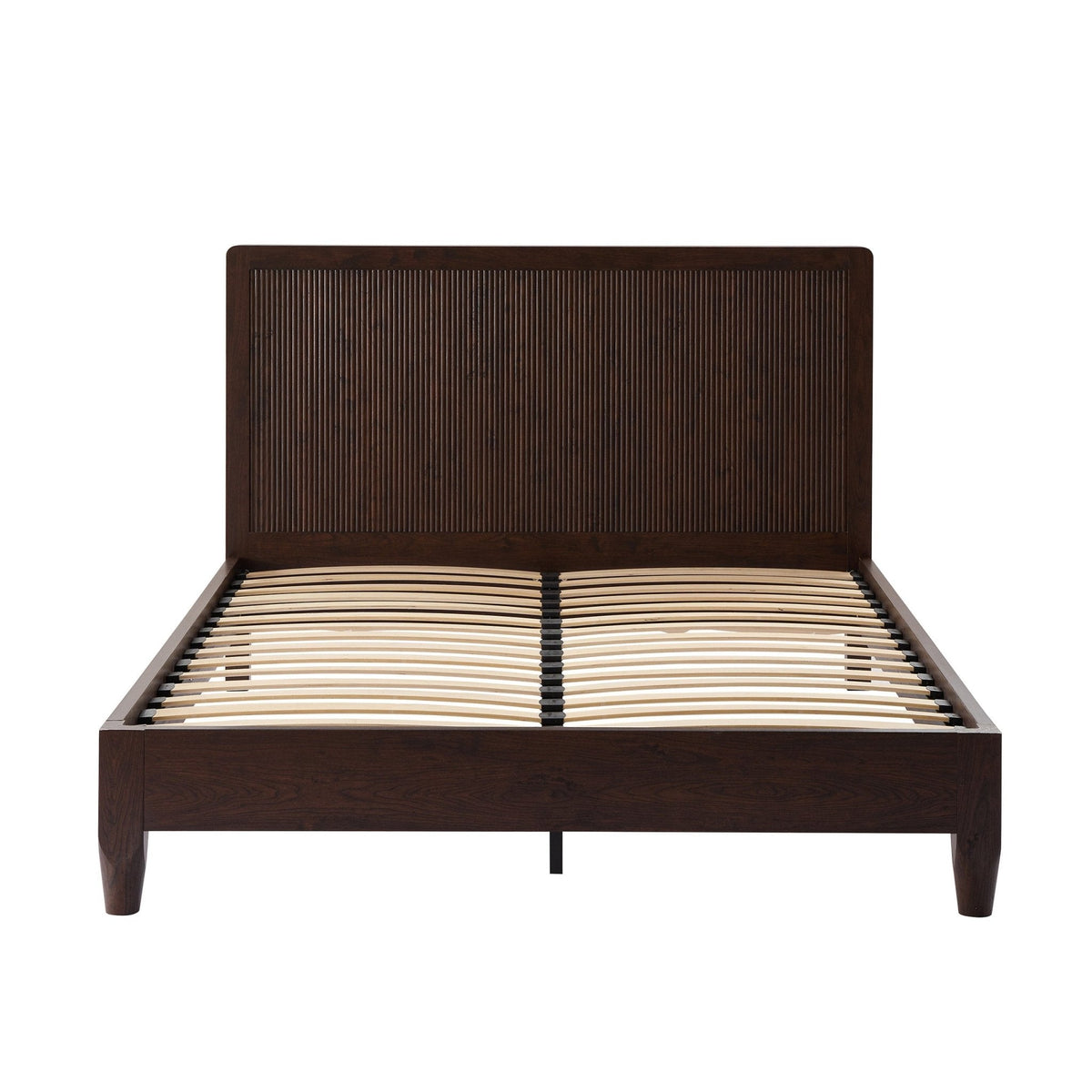 Hattie Bed Frame - Wood Walnut — view 7