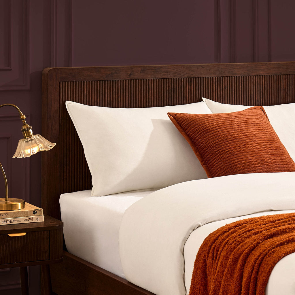 Hattie Bed Frame - Wood Walnut — view 4