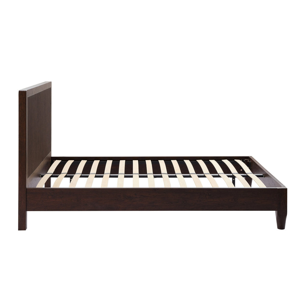 Hattie Bed Frame - Wood Walnut — view 9
