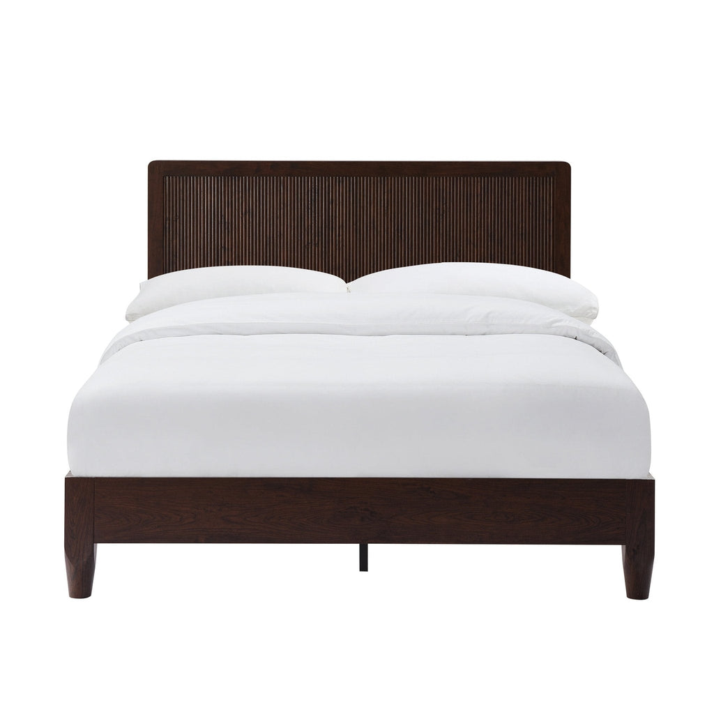 Hattie Bed Frame - Wood Walnut — view 10