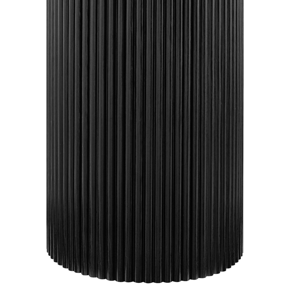 Hattie Round Pedestal Nesting Tables - Black — view 3