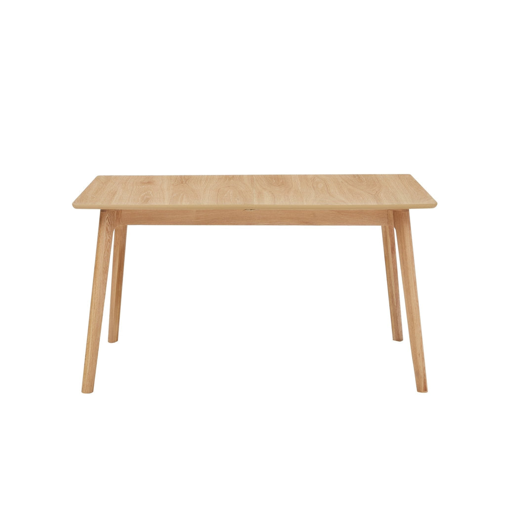 Heidi Oak 4-8 Seater Extendable Dining Table - Natural — view 5