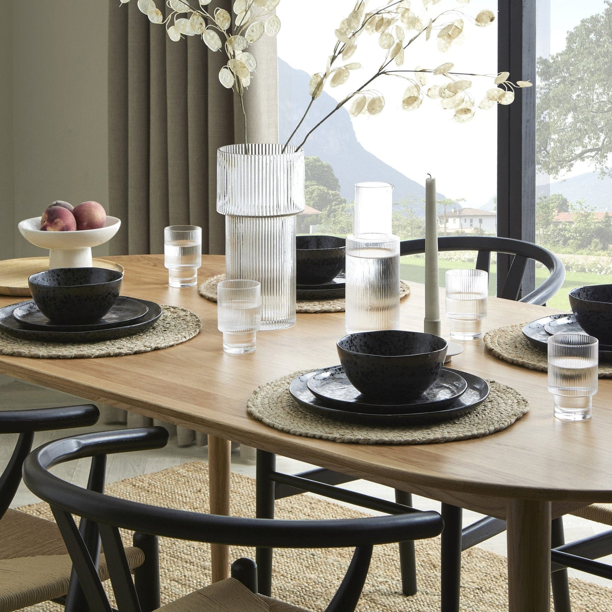 Heidi Solid Oak Oval 6-8 Seater Dining Table - Natural — view 3