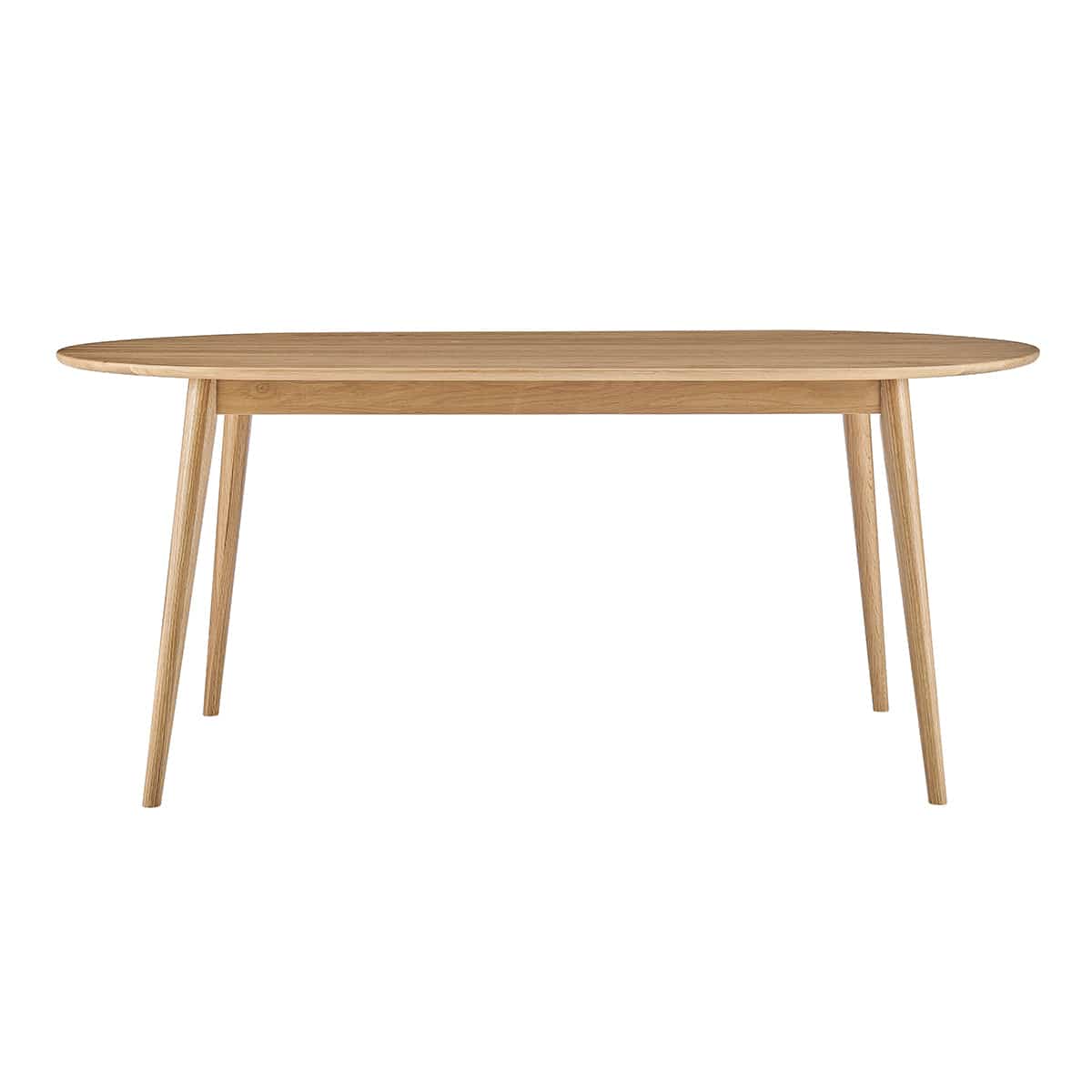 Heidi Solid Oak Oval 6-8 Seater Dining Table - Natural — view 7