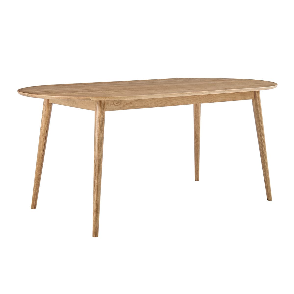Heidi Solid Oak Oval 6-8 Seater Dining Table - Natural — view 9