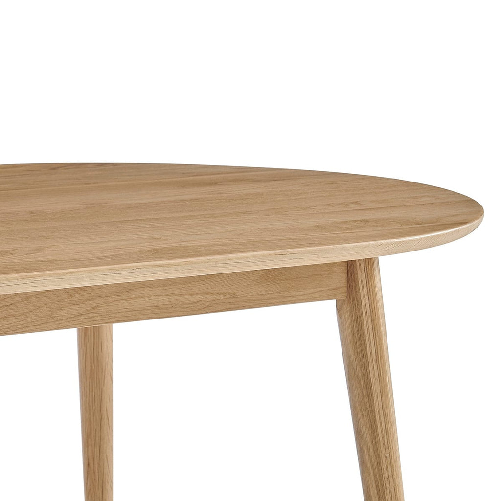 Heidi Solid Oak Oval 6-8 Seater Dining Table - Natural — view 10