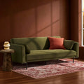 Hudson Click Clack Sofa Bed - Muted Moss — sofa bed from 2nd Time Around