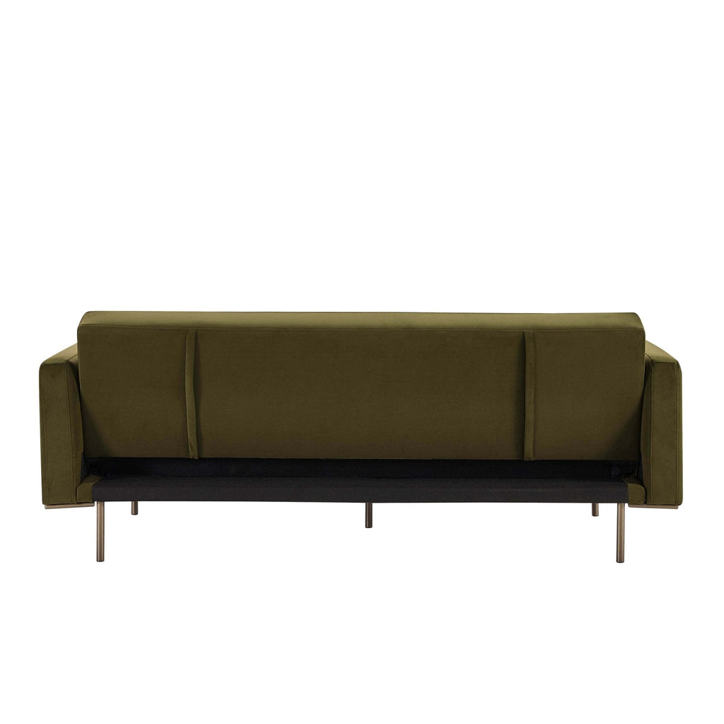 Hudson Click Clack Sofa Bed - Muted Moss — view 7