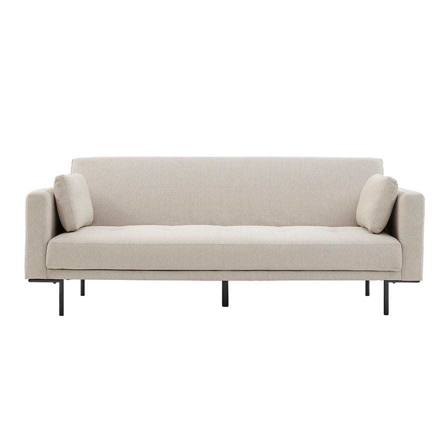 Hudson Click Clack Sofa Bed - Stone Grey — view 2