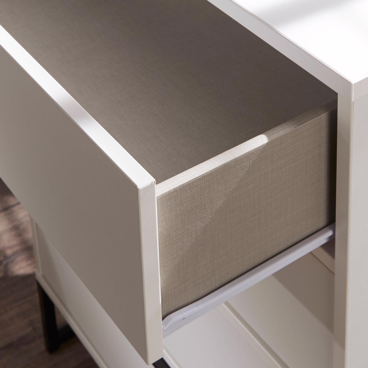 Hudson 1 Drawer with Shelf Side Table — view 4