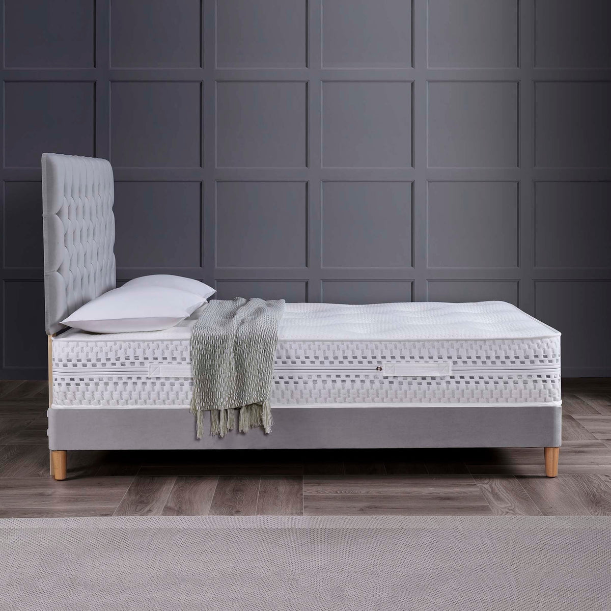 Jasper Ortho Memory Coil Tufted Mattress by Sleep — view 4