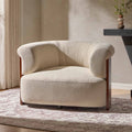 Jemima Accent Chair - Sand Boucle — armchair from 2nd Time Around