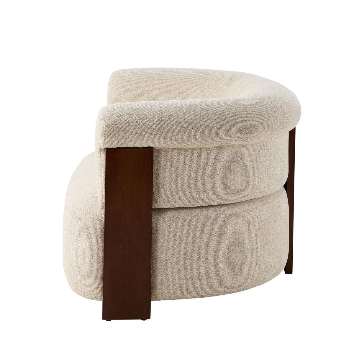 Jemima Accent Chair - Sand Boucle — view 6