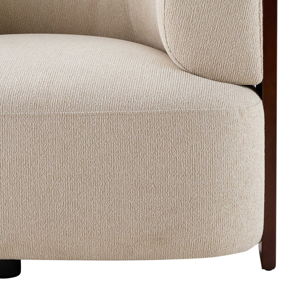 Jemima Accent Chair - Sand Boucle — view 7