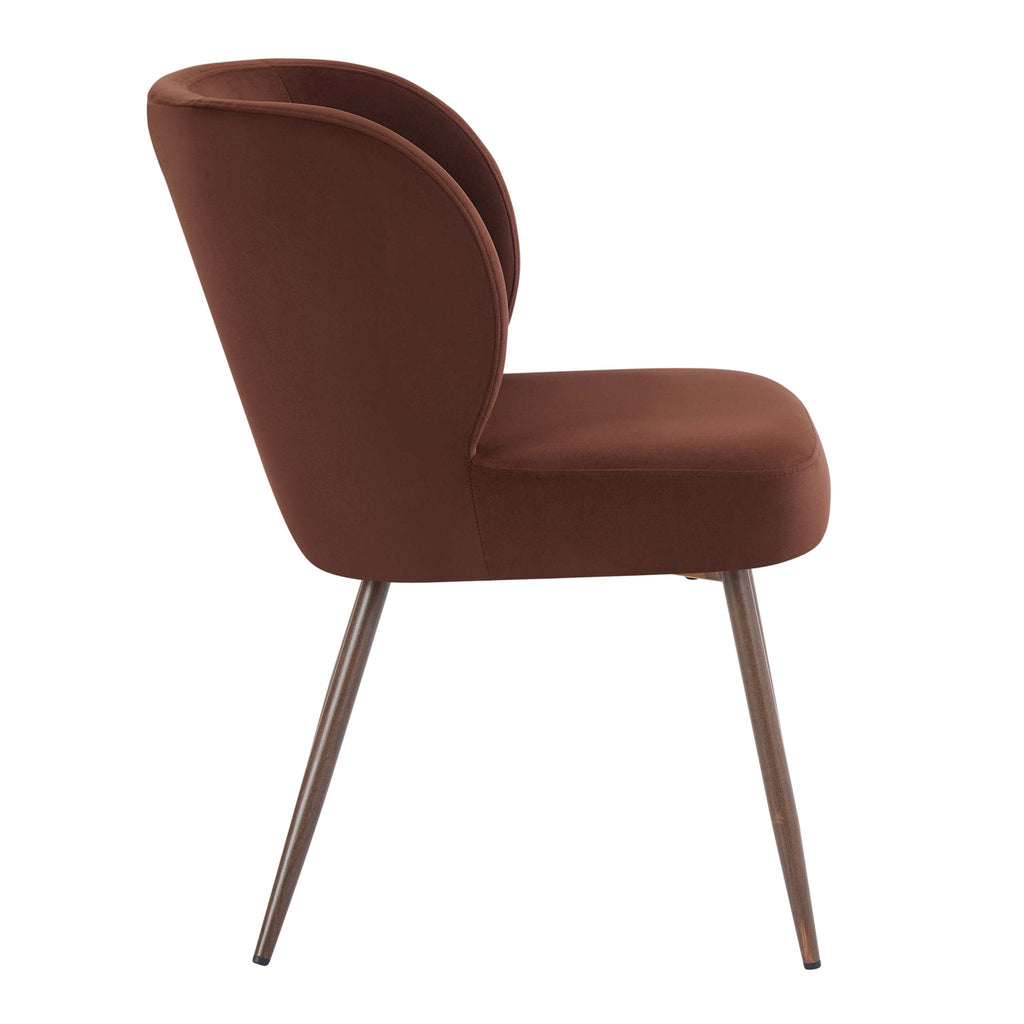Mabel Set of 2 Dining Chairs - Terracotta — view 5