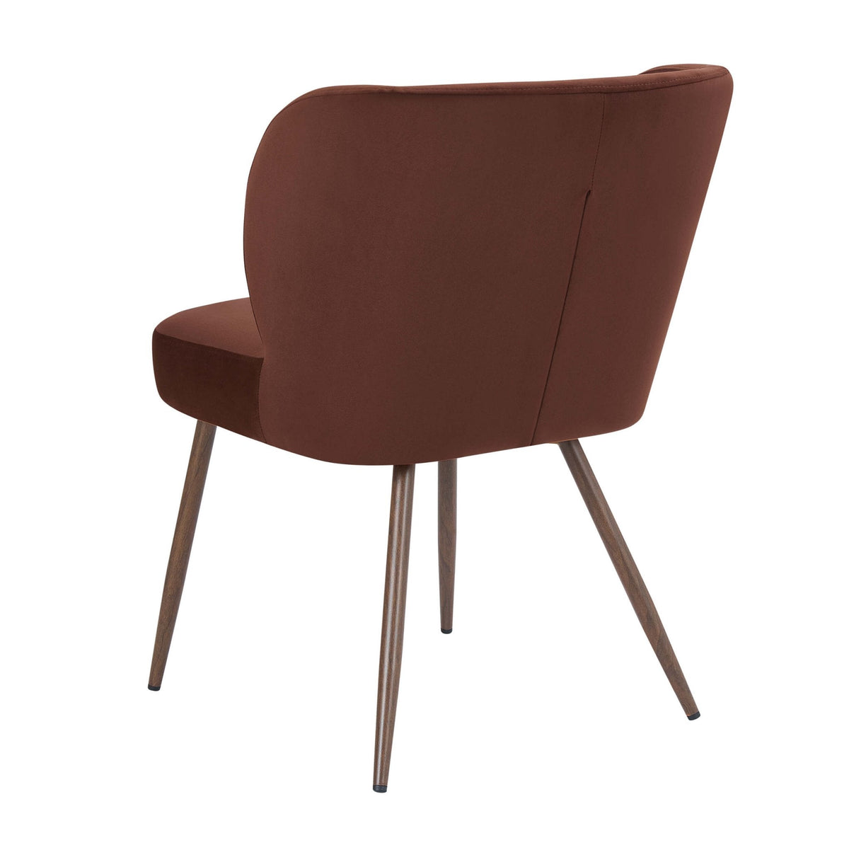 Mabel Set of 2 Dining Chairs - Terracotta — view 6