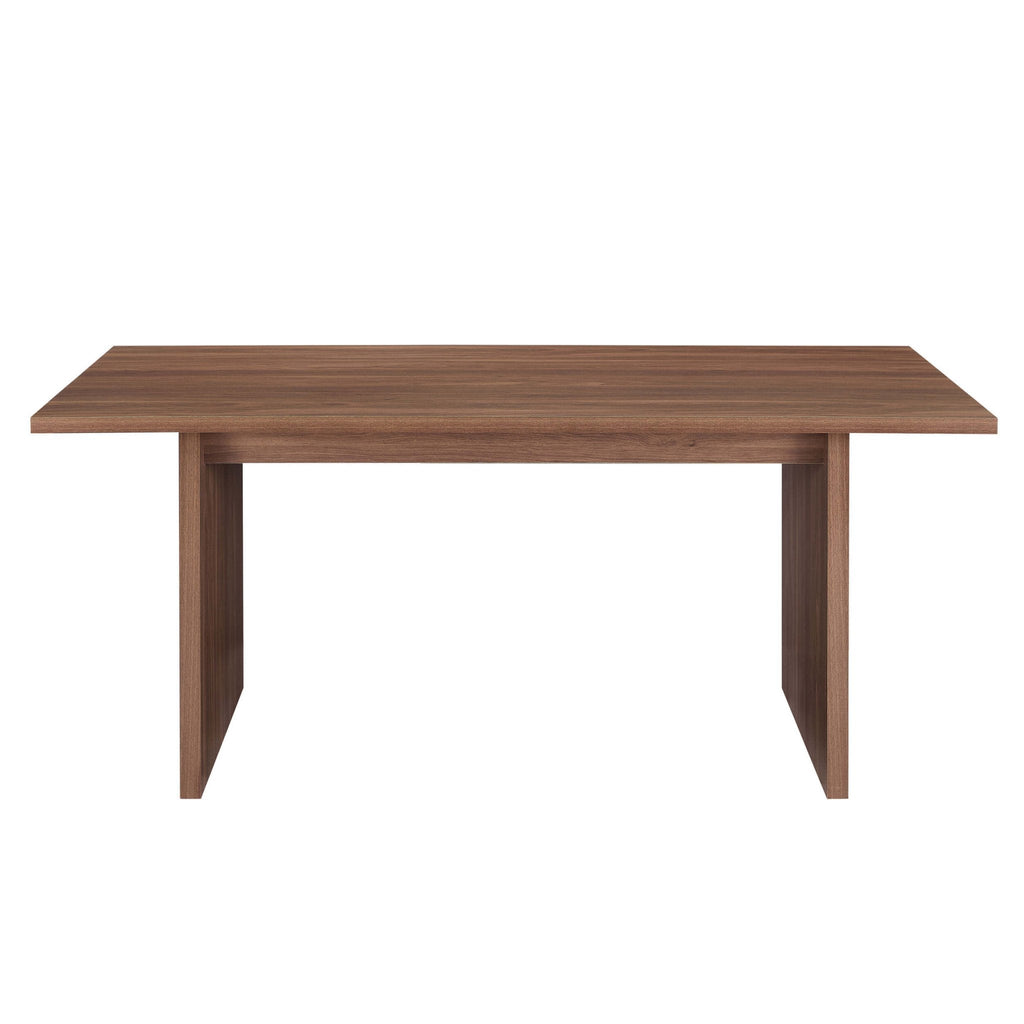 Maisie 4-6 Seater Dining Table - Mid Wood — view 3